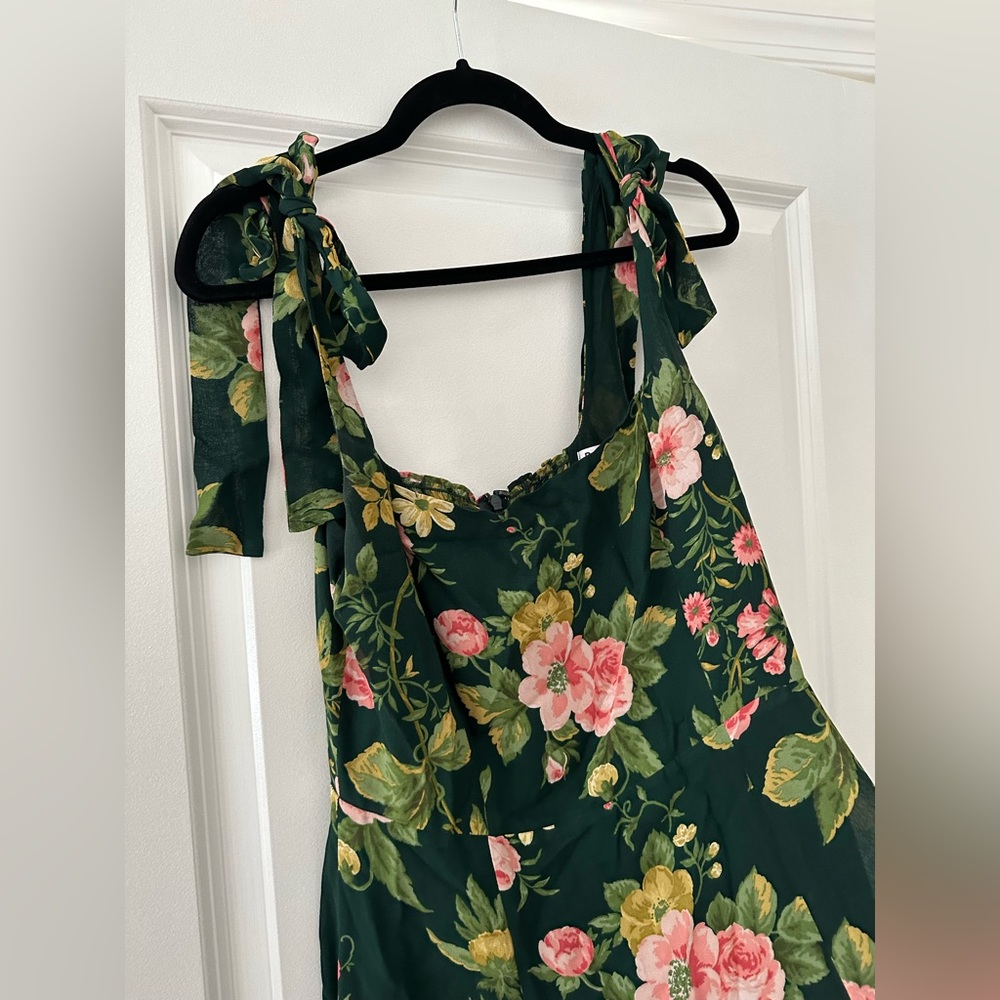 Reformation Twilight dress in Belvedere